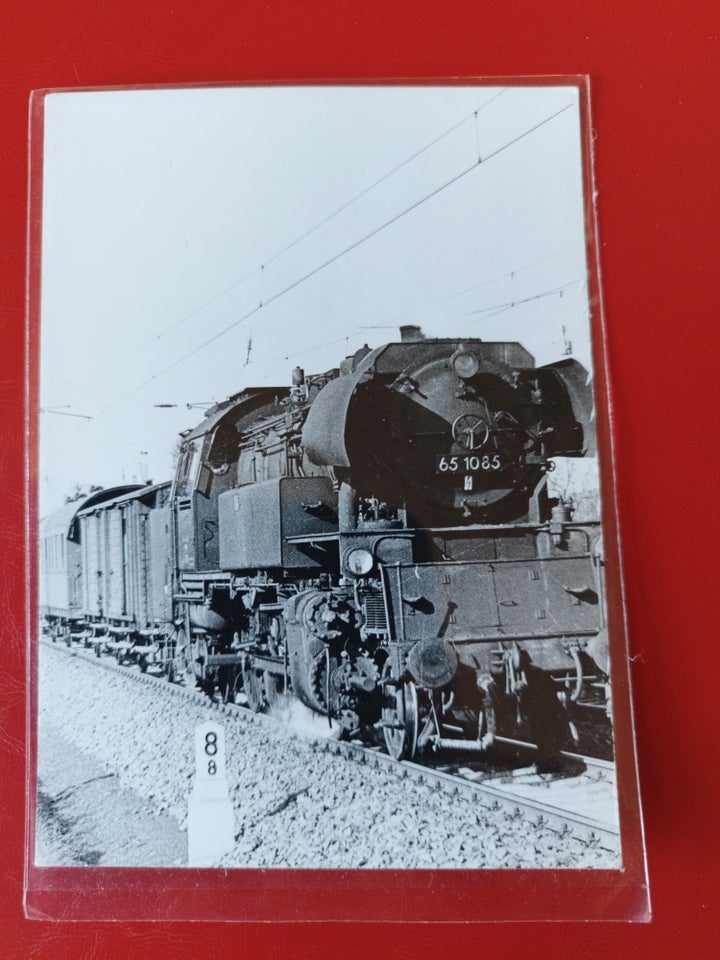 Postkort, Tysk foto/postkort.Lokomotiv.