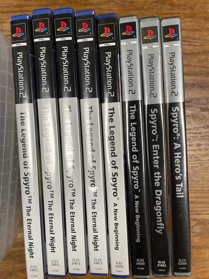 Ps2 serier, PS2, anden genre