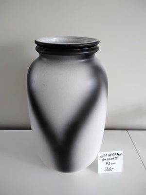 Keramik, WG GULVVASE, WEST GERMANY GULVVASE 43 cm fejlfri