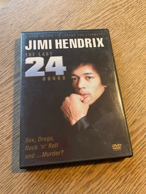 Jimi Hendrix: The Last 24 Hours (DVD), rock, Musik-DVD med en spændende dokumentarfilm, som beskæfti