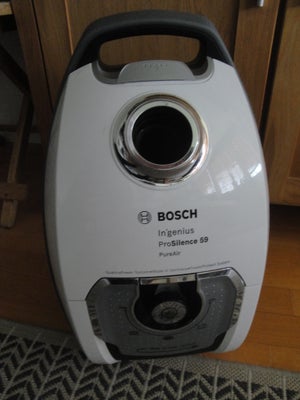 Støvsuger, Bosch ProSilence 59, 650 watt, Virker perfekt

Bemerk

Kun støvsuger
