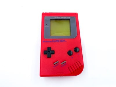 Nintendo Game Boy Classic, Rød Gameboy, Super lækker Game Boy Classic der har fået et helt nyt ydre,