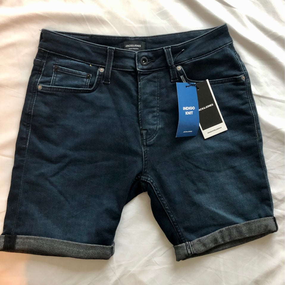 Jack and jones indigo knit shorts cheap