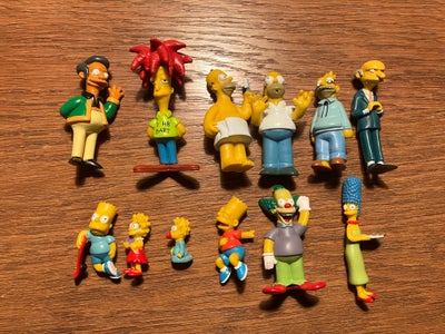 Andre samleobjekter, Simpsons figur. Fra 97 og 99. Sælges samlet