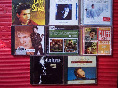 .CLIFF RICHARD  CDer sælges stykvis               : ., pop, 
Velholdte originale CDer med intakte co
