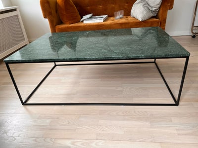 Marmorbord, Temahome Gleam, marmor, b: 75 l: 120 h: 40, Lækkert sofabord i grøn marmor. Generelt i f
