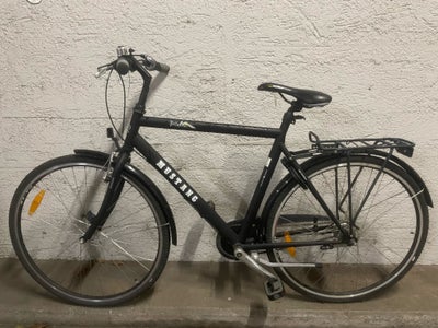 Herrecykel,  Mustang Pisa 2 city bike, 56 cm stel, 7 gear, stelnr. WDB23476 Y, Mustang city bike i r