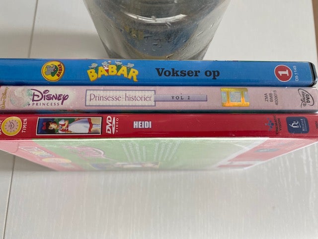 Børne DVD'er, DVD, tegnefilm