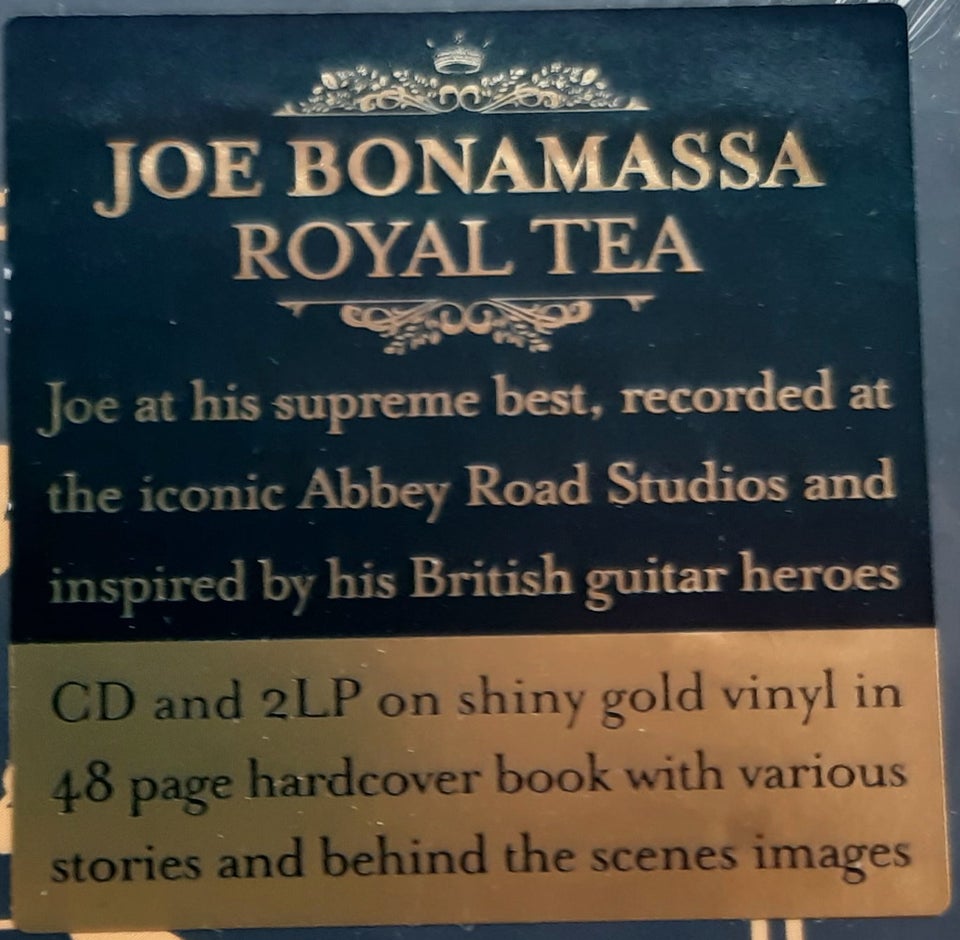 LP, Joe Bonamassa, Royal tea - deluxe edition