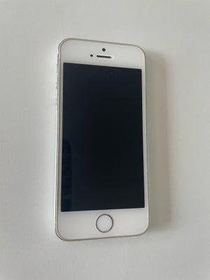 iPhone 5S, 32 GB, hvid, God, Velfungerende IPhone 5s sælges. 
Ingen ridser i skærmen men lidt små ri