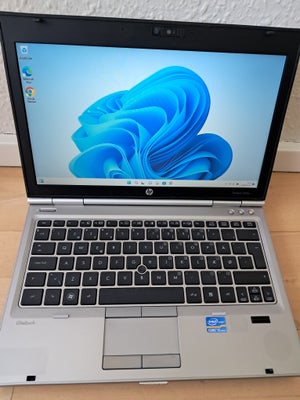 HP EliteBook 2560P , Intel i 5-2450M 2.50 GHz, 4 GB ram, 750 GB harddisk, God, Jeg sælger denne 12.5