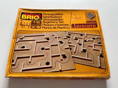 Brio labyrint, brætspil, Brio labyrint
Øveplade
Kun 1 plade
Original
Sender gerne
Porto 45 kr