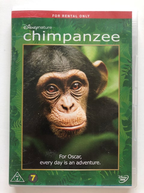 Chimpanzee, instruktør Disney Nature, DVD, familiefilm
