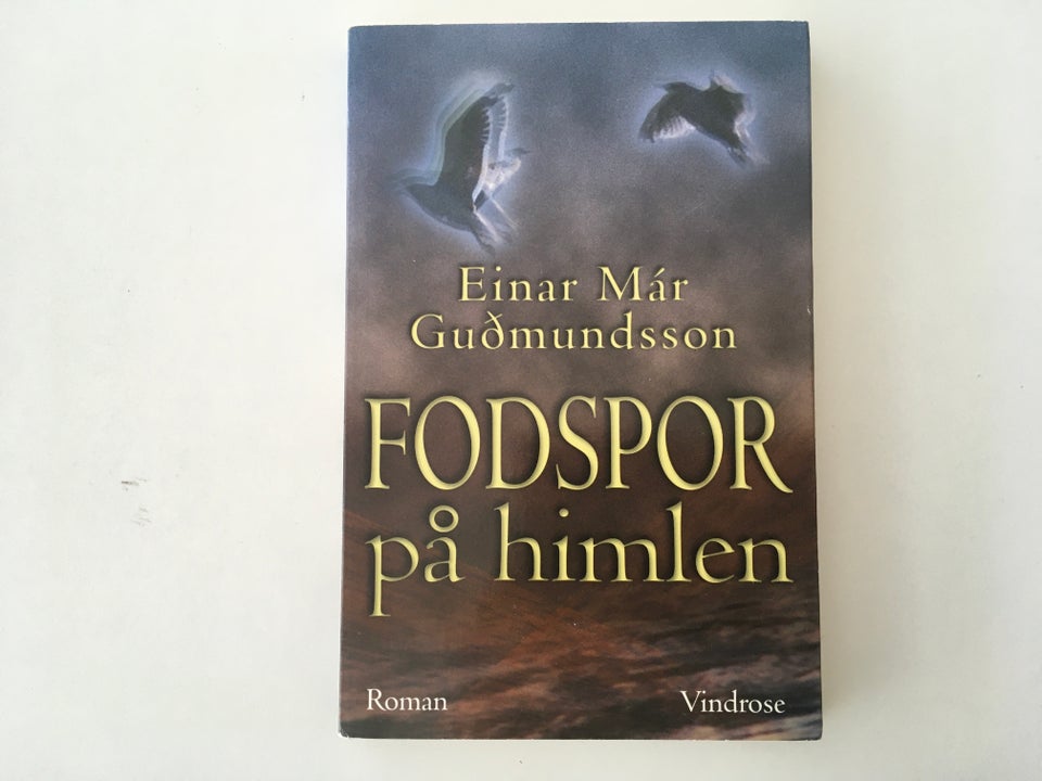 Fodspor på himlen, Einar Mar Gudmundsson, genre: roman