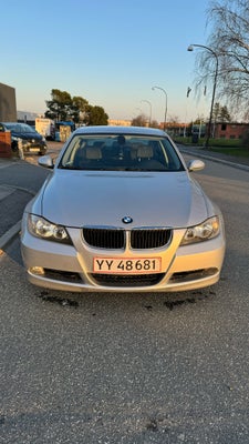 BMW 318d, 2,0, Diesel, 2007, km 300000, sølvmetal, klimaanlæg, aircondition, ABS, airbag, 4-dørs, ce