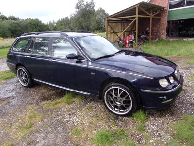 Rover 75, 2,0, Diesel, 2002, km 468884, mørkeblå, træk, klimaanlæg, aircondition, ABS, airbag, alarm