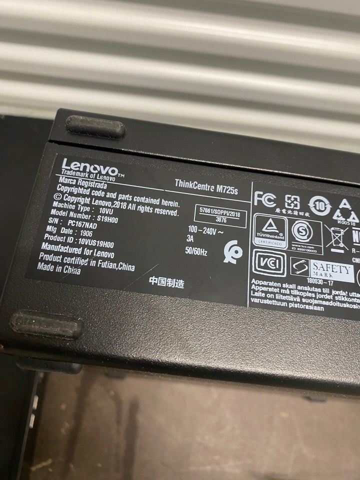 Lenovo, ThinkCentre M725s, Perfekt