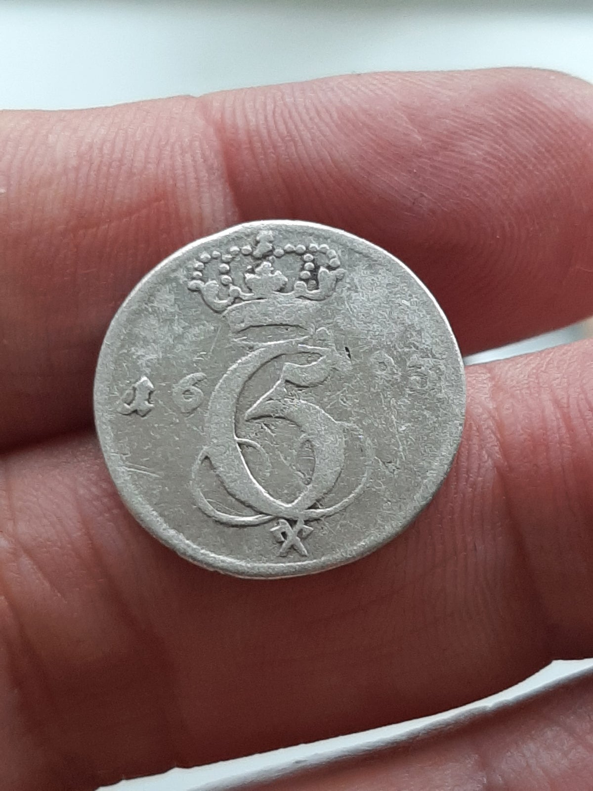 Danmark, mønter, 4 skilling
