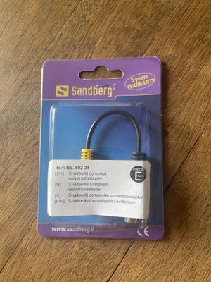 Ledning, Sandberg , 10 cm  m.