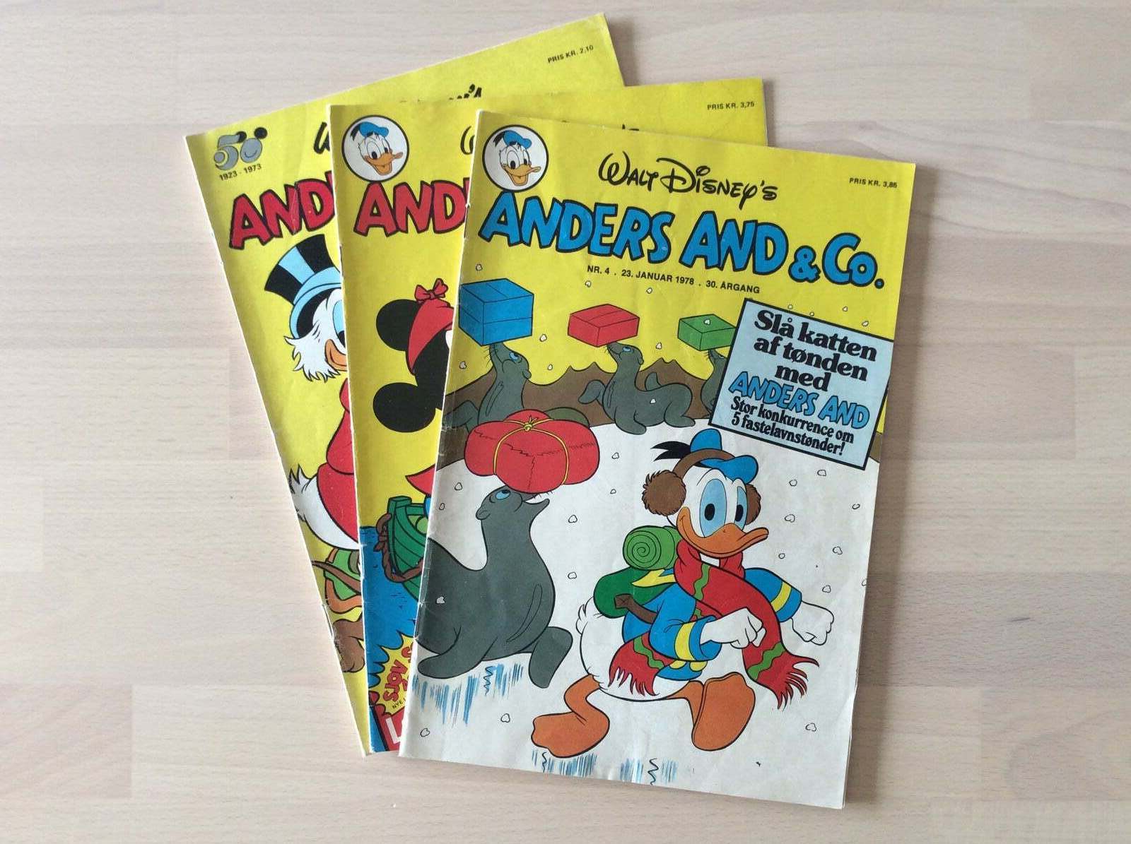 Anders And & Co , Walt Disney, Tegneserie