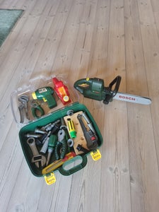 Børne værktøjskasse+ motorsav