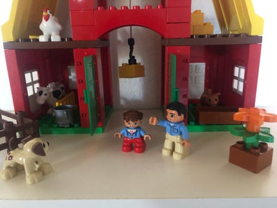 Lego Duplo, 5649, Den store bondegård - indhold som vist på billederne - desværre mangler fåret