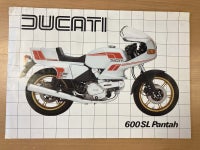 Ducati Pantah årg. 1982: Prospekt