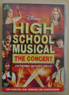 High School Musical The Concert, instruktør Walt Disney, DVD, musical/dans, High School Musical The 