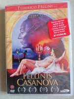 CASANOVA, instruktør Federico Fellini, DVD