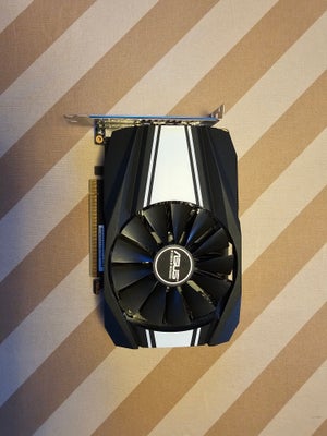 Geforce GTX 1660 Super ASUS, 6 GB RAM, God, Fint grafikkort fra januar 2022. Er kommet med computer 