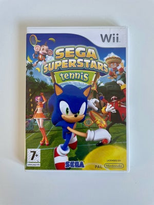 SEGA Superstars Tennis, Nintendo Wii, SEGA Superstars Tennis til Nintendo Wii 

Komplet med manual 
