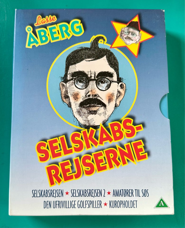 Selskabsrejserne (Sverige/5DVD), DVD, komedie