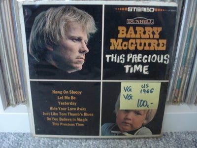 Single, Barry McGuire, This Precious Time, Rock, 7", 33 RPM, Jukebox, Stereo
Country: US
Released: 1