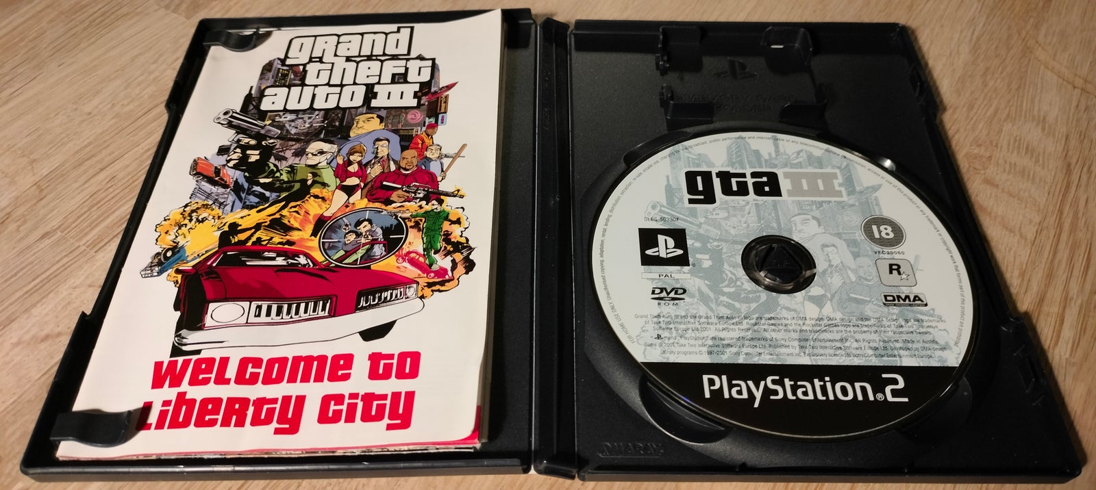 Grand Theft Auto III (GTA III), PS2, action