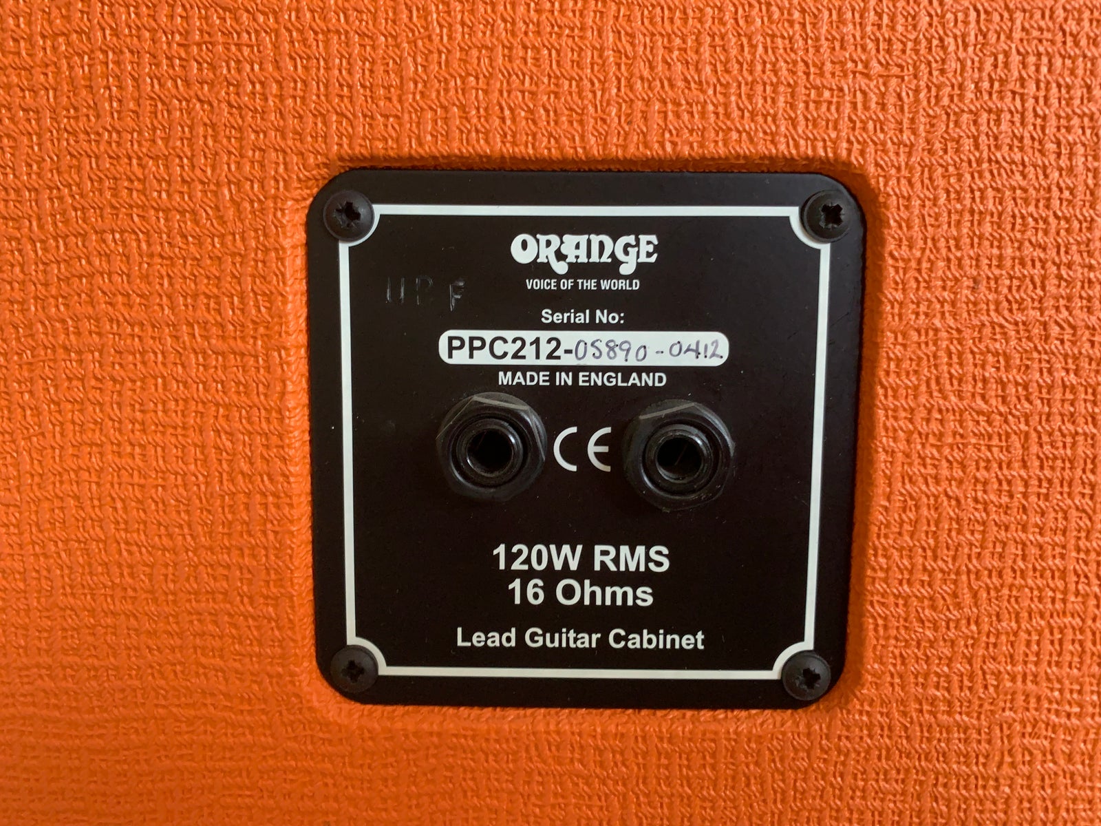 Guitarkabinet, Orange PPC212, 120 W