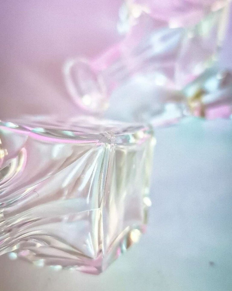 Glas, Krystal flakoner