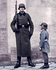 Militær, Tysk børnehjelm WW2