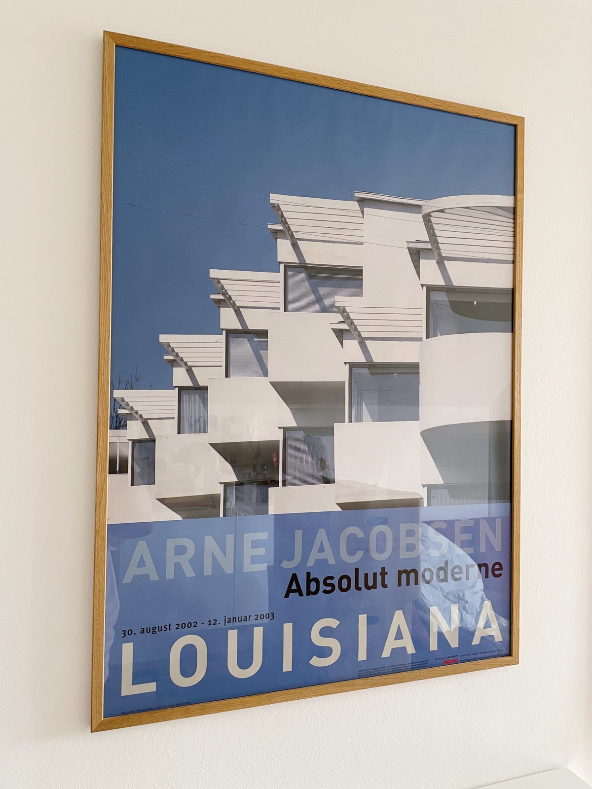 Plakat m. ramme Louisiana motiv Arne Jacobsen dba.dk K b og