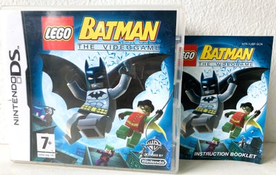 Batman the Videogame, Nintendo DS, action, God stand... med manual

Kan også spilles på Nintendo 3DS