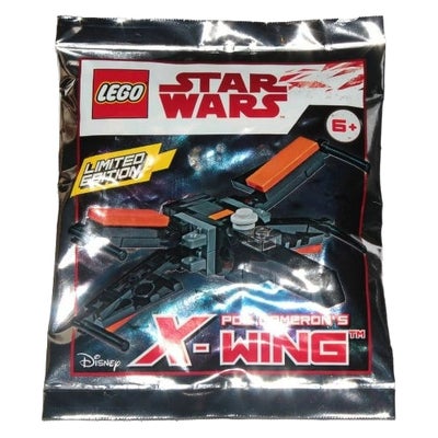 Lego andet, (2018) - KLEGO8_911841 Lego Star Wars, Poe Dameron's X-Wing - Lego Polybag, Foilpack, Fo