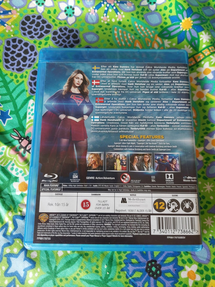 Supergirl sæson 2, Blu-ray, TV-serier