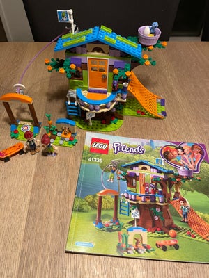 Lego Friends, Flere Lego sæt til salg. Alle med manual og alle dele medfølger.
41335 Mias trætophus 