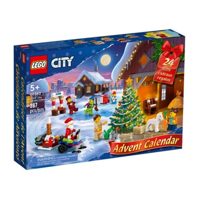 Lego andet, (2022) - KLEGOH_60352 Lego City, Advent Calendar - Lego Æske
Lego City, Advent Calendar
