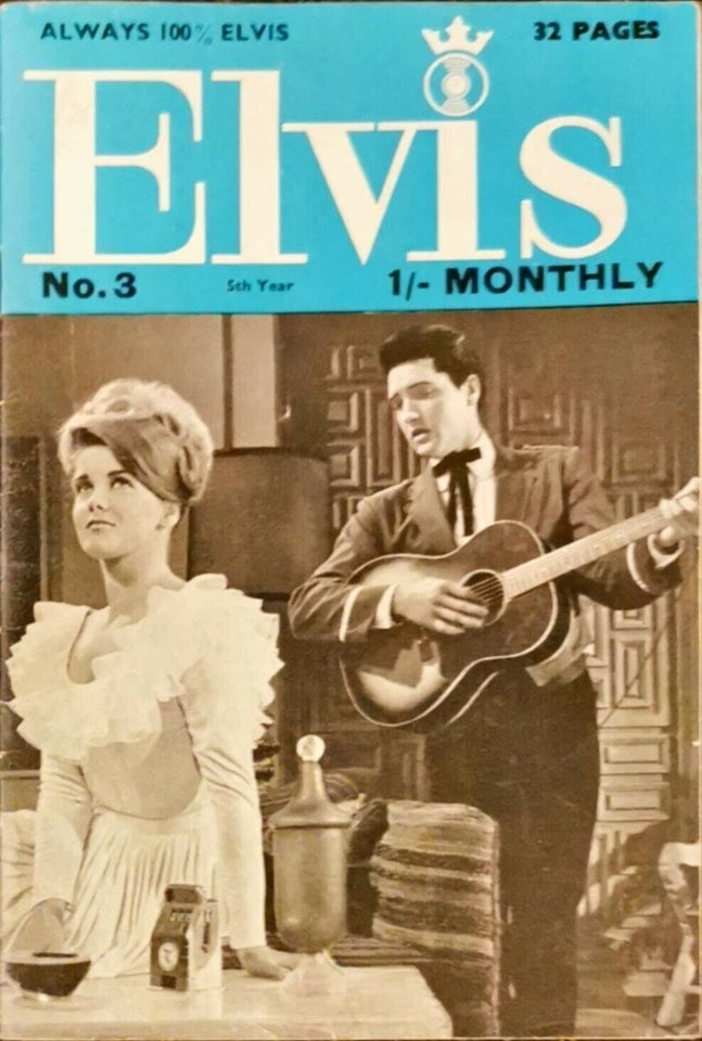 Elvis Monthly, Edited by Albert Hand, emne: musik
