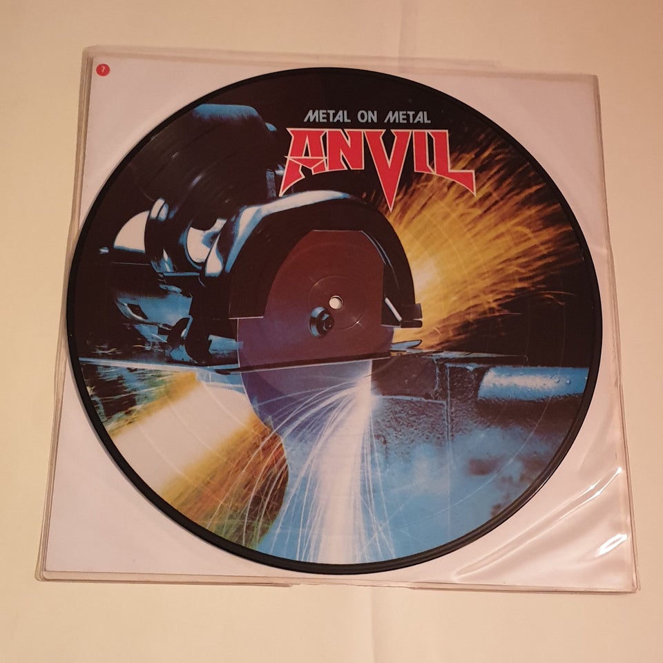 Maxi-single 12", Anvil, Metal On Metal