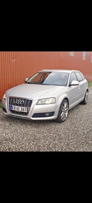 Audi A3, 2,0 TDi 140 S-line Sportback, Diesel, 2008, km 250000, træk, nysynet, klimaanlæg, aircondit