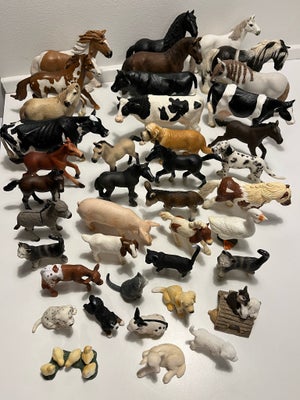 Dyr, Schleich, Diverse bondegårdsdyr sælges

Hest, ko og tyr - 30 kr pr stk

Grus, føl, pony, legend