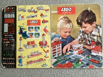 Lego andet, Original Lego legeplade, Lego by-plan fra 1960. Sælges international for 75 CHF.
Pladern