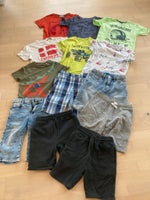 Blandet tøj, Sommertøj, T-shirts og shorts
