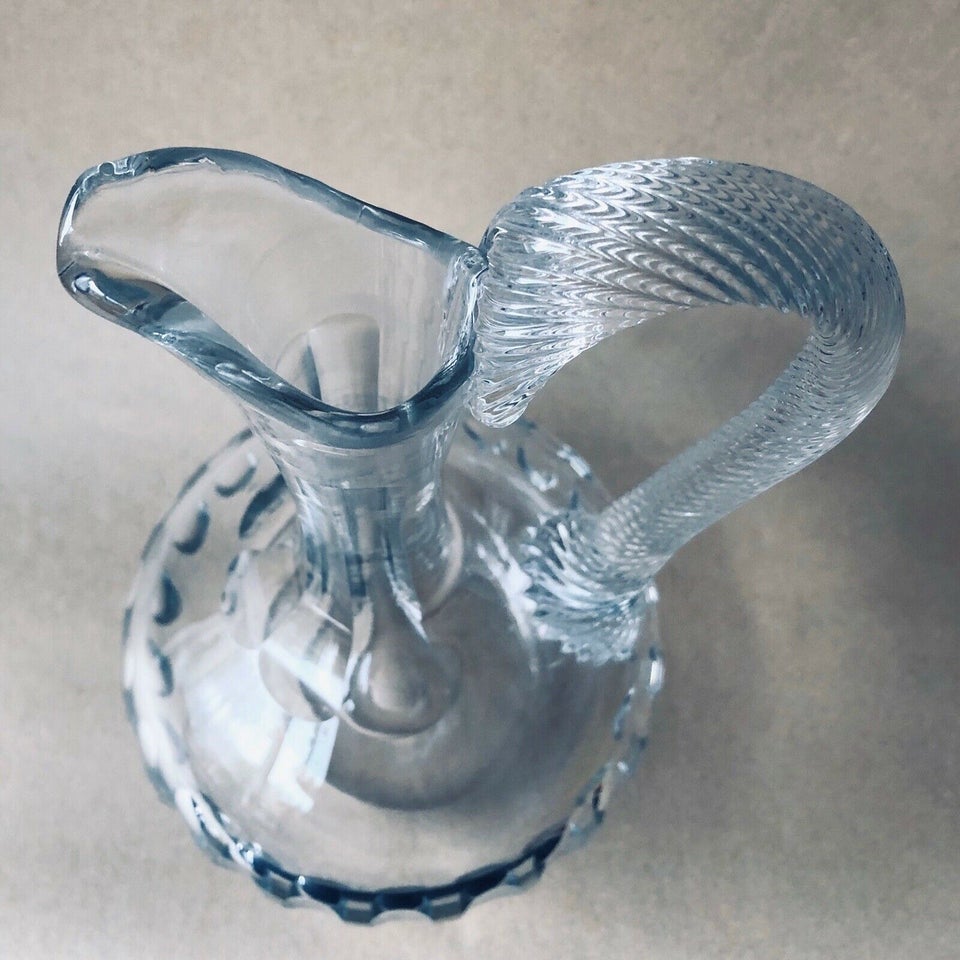 Glas, Karaffel med snoet hank, Holmegaard